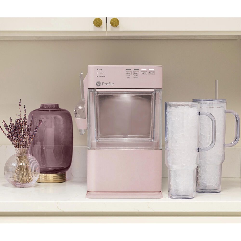 GE Profile Opal 2 Lb. Mini Nugget Ice Maker in Peony Pink, , large