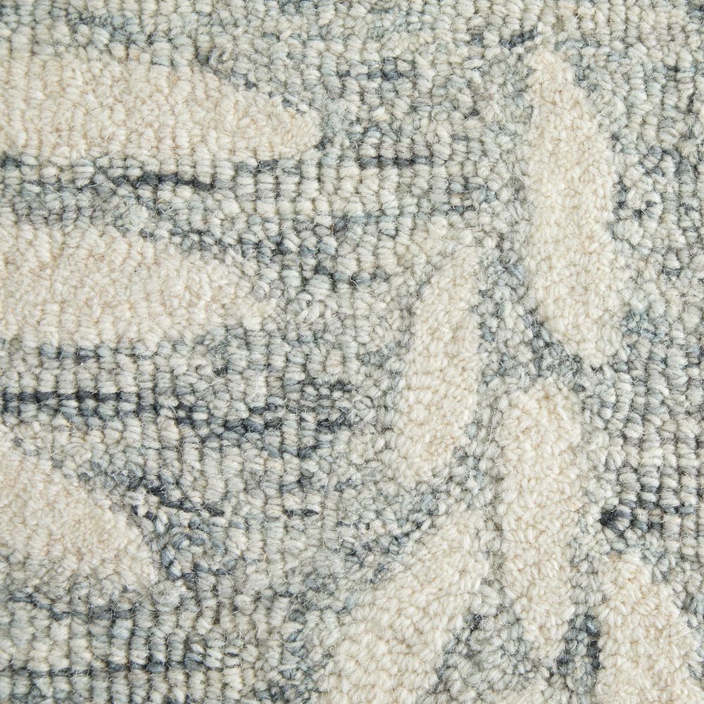 Feizy Wallace WAL8A38F Gray 5&#39; x 8&#39; Area Rug, , large