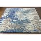 Surya Banshee 10" Square Blue, Ivory and Light Brown Area Rug, , large
