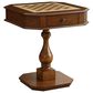 HOMLUX Bishop 2-Drawer Game Table in Cherry, , large