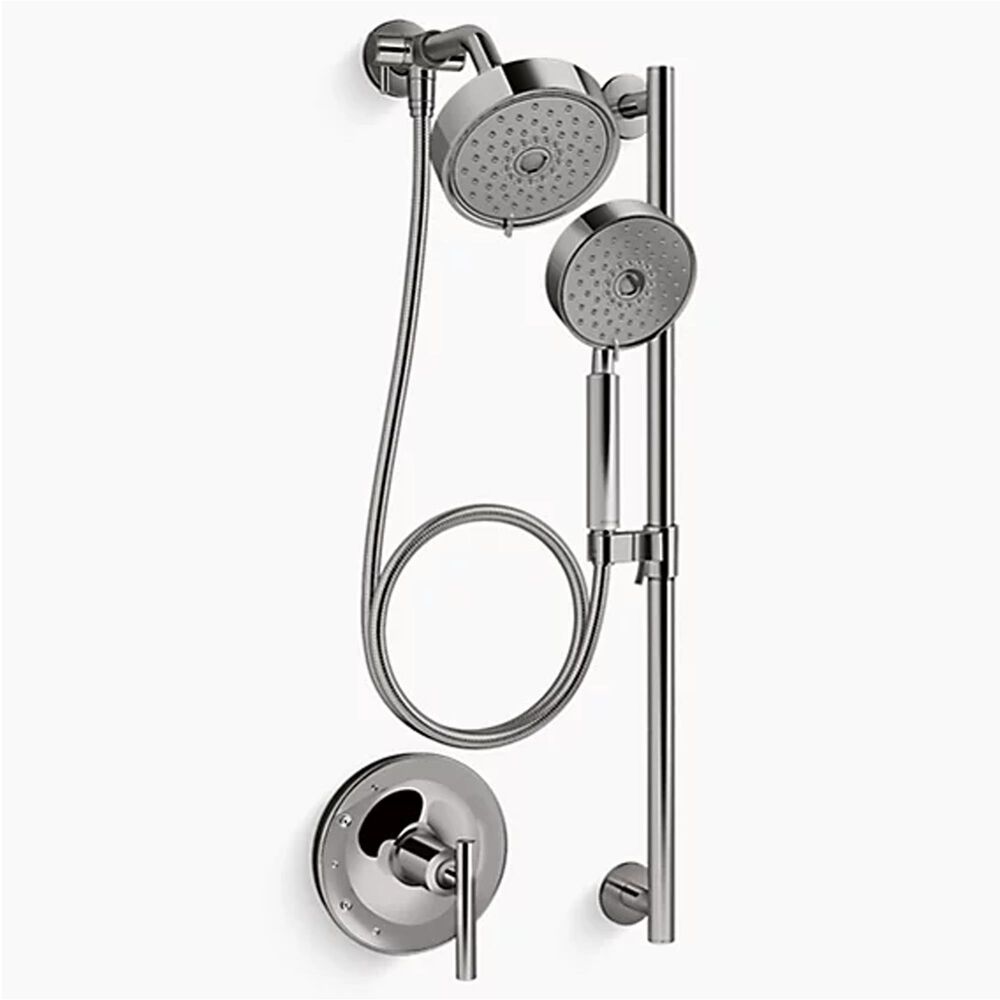 Kohler Purist Showering Kit in Vibrant Titanium, , large