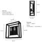 Hunter Doherty 2-Light Wall Sconce in Natural Iron, , large