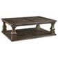 Ashley Johnelle Cocktail Table in Weathered Gray, , large