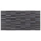 Soho Studio Shangai Black 12" x 24" Porcelain Tile, , large