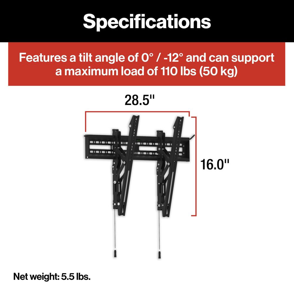 Furrion Aurora 55" Partial-Sun Premier 4K LED - Outdoor Smart TV with Fixed Tilt Mount in Black, , large