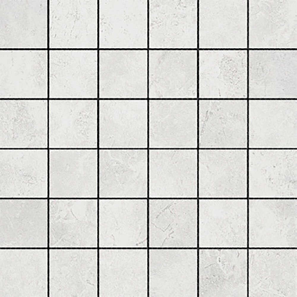 Emser Realm II Assembly 2" x 2" Square on 13" x 13" Porcelain Mosaic Sheet, , large