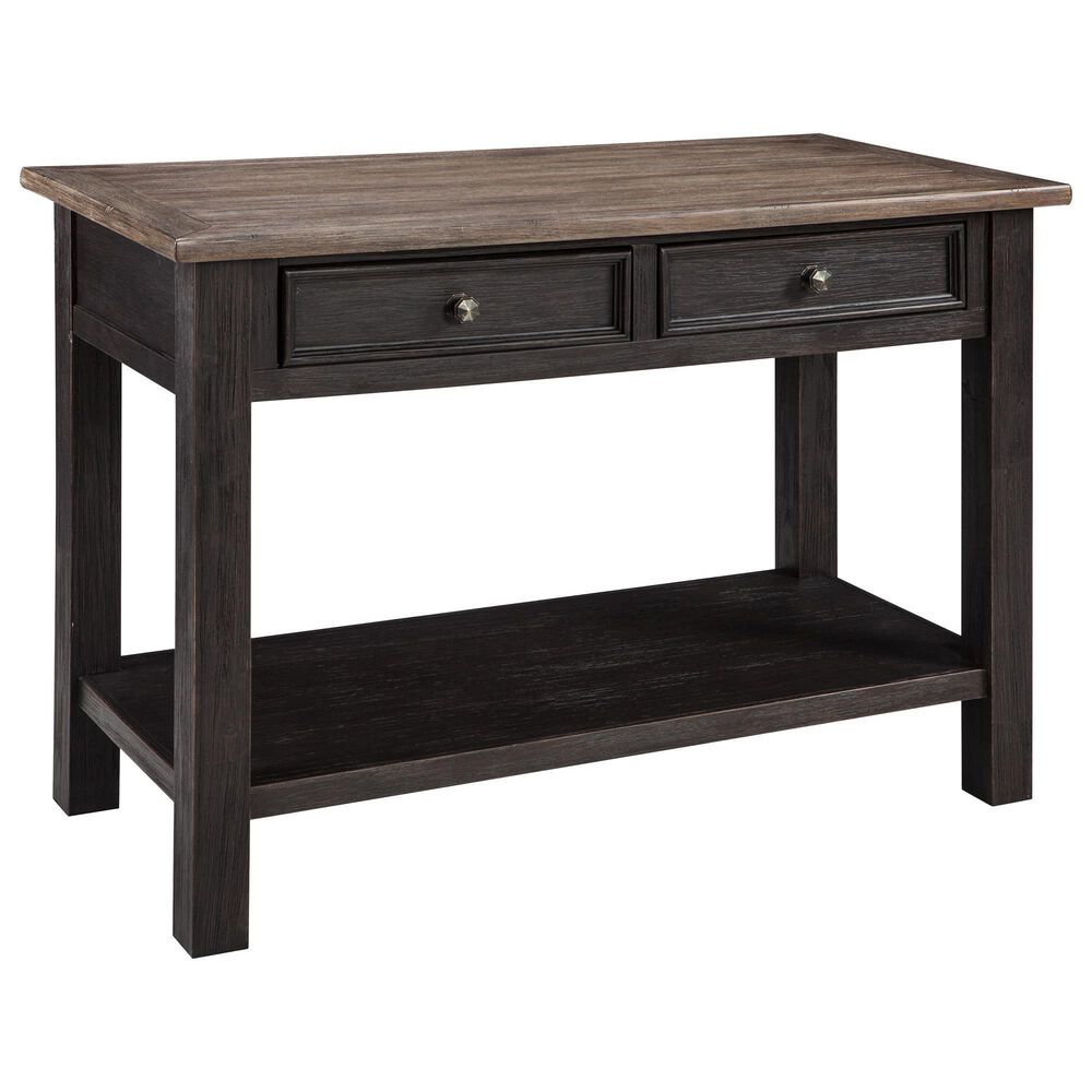 Ashley Tyler Creek Sofa Table in Grayish Brown and Black, , large