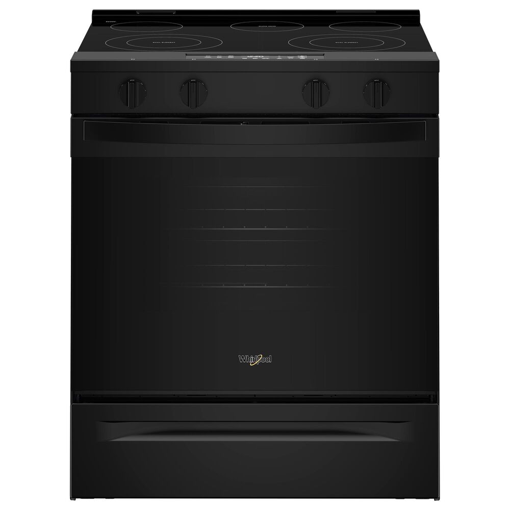 Whirlpool 30" Electric Range in Black, , large