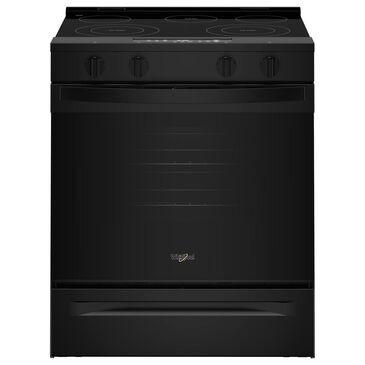 Whirlpool 30" Electric Range in Black, , large