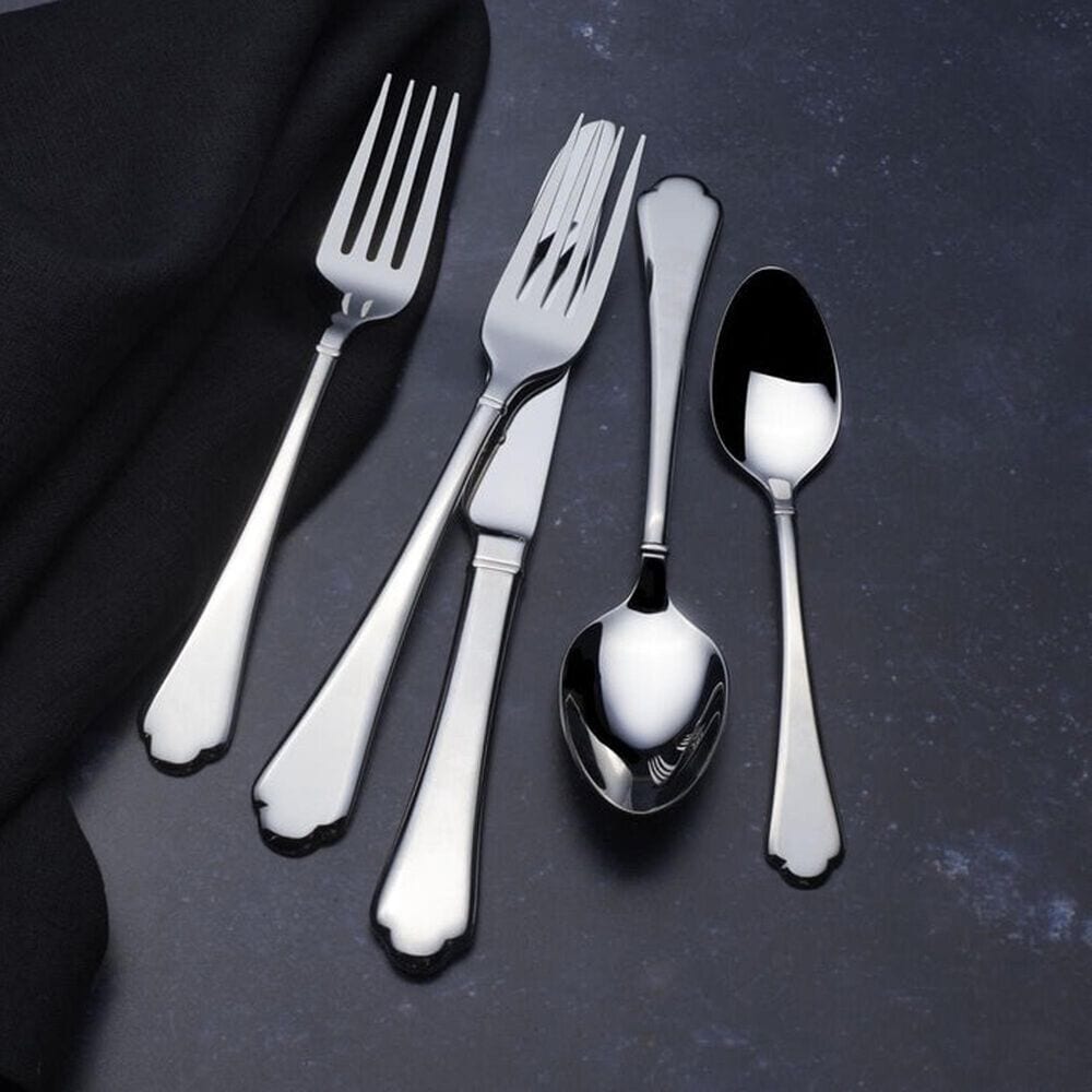 Lifetime Brands Bellamy 20-Piece Flatware Set in Stainless Steel, Service for 4, , large