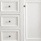 James Martin Vanities De Soto 48" Single Bathroom Vanity in Bright White with 3 cm Eternal Marfil Quartz Top and Rectangular Sink, , large