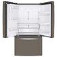 GE Appliances 22.1 Cu. Ft. Counter-Depth French-Door Refrigerator in Slate, , large