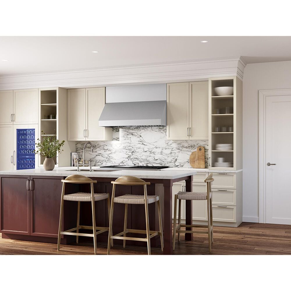 Zephyr Tempest II 42" Wall Range Hood in Stainless Steel, , large