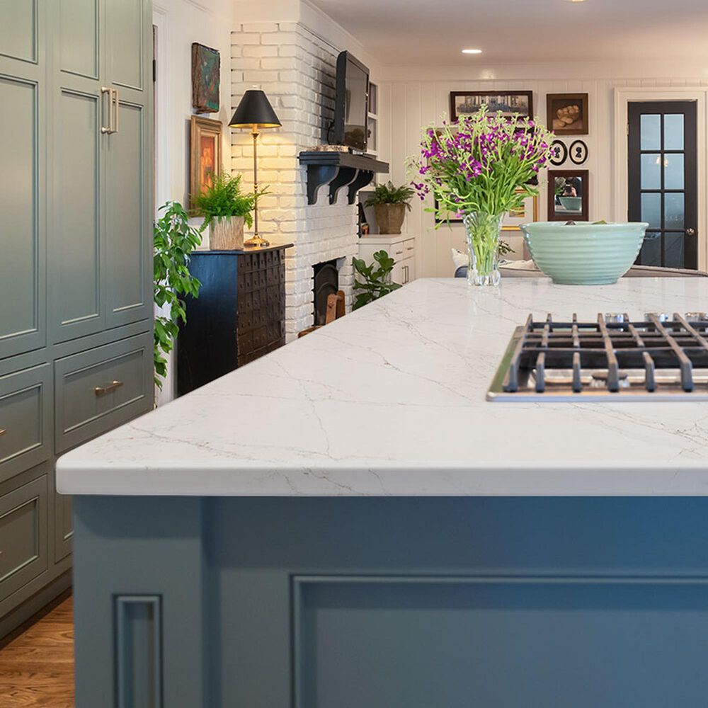 NFM Custom Countertops Calacatta Viraldi 3cm Quartz Countertop, , large