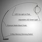 Lite Source Monita LED Arc Lamp in Black, , large