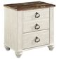 Ashley Willowton 3-Piece King Bedroom Set in Whitewash, , large