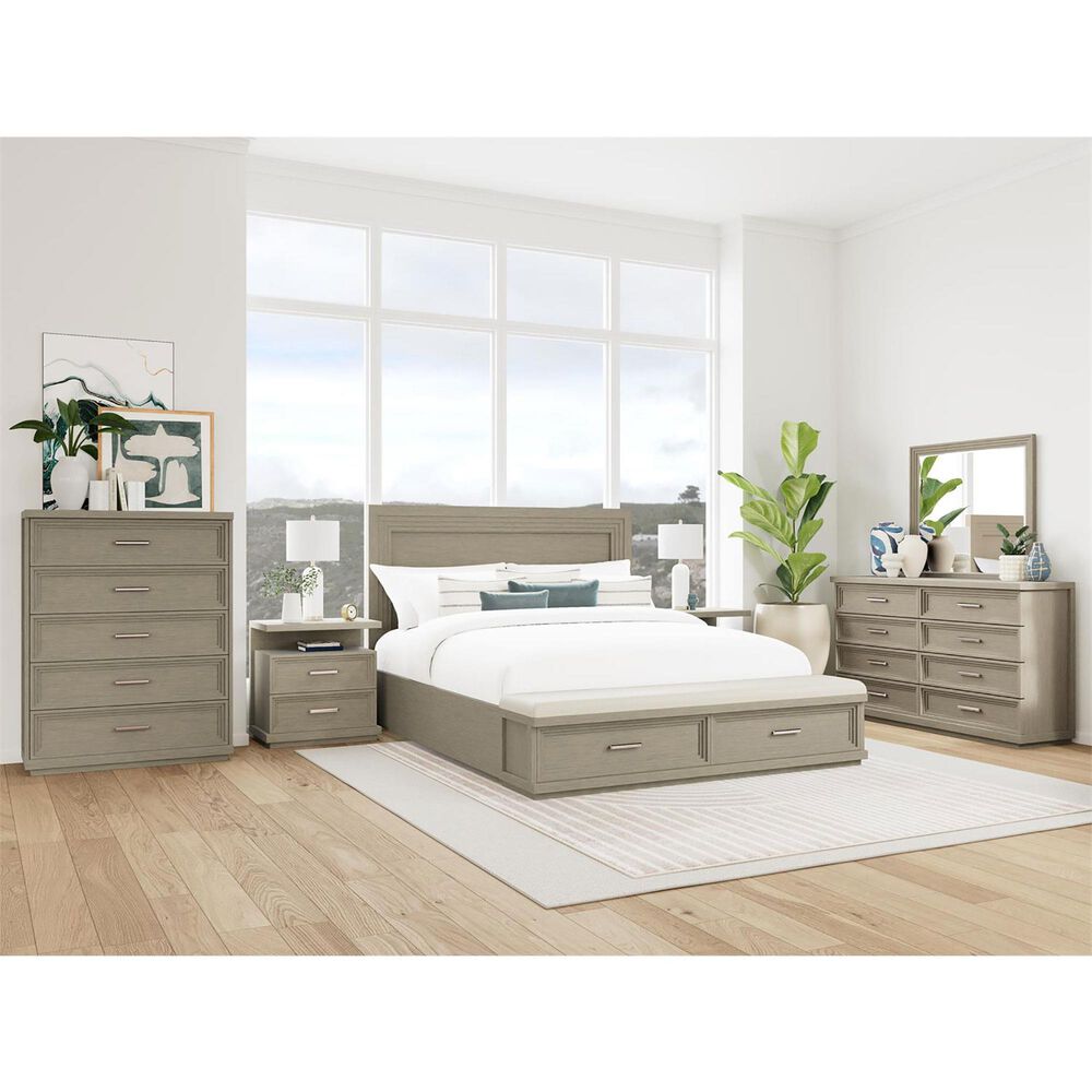 Shannon Hills Cascade 4-Piece King Bedroom Set in Dovetail, , large