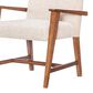 Legacy Classic Furn Direct Shp Fenmore Upholstered Arm Chair in Mocha and Distressed Cherry, , large