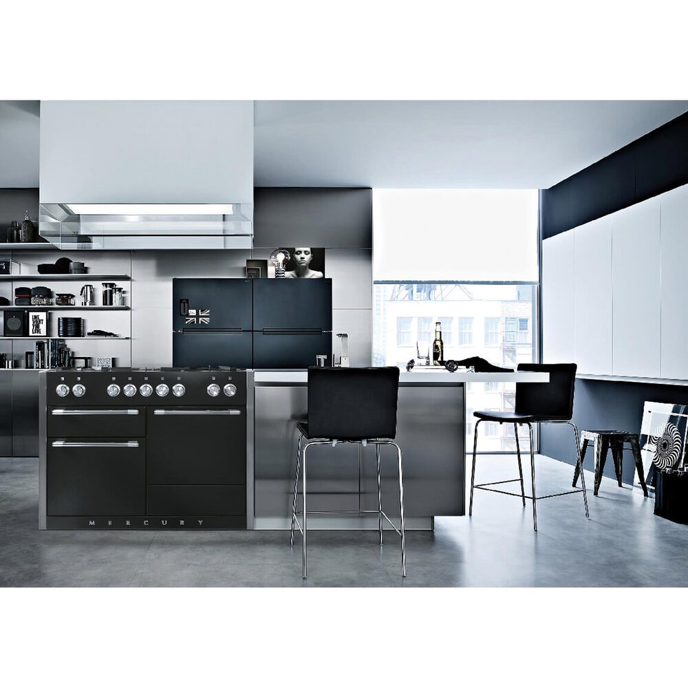 AGA Mercury 6 Cu. Ft. Freestanding Induction Range in Matte Black, , large