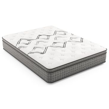 Hearth and Haven Diamond  Soto Copper Medium Euro Top Twin Mattress, , large