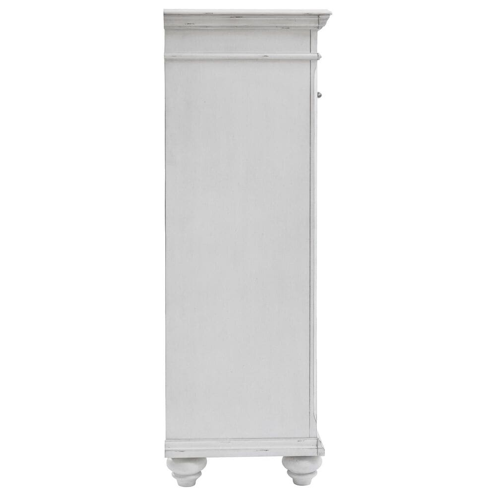 Ashley Kanwyn 5-Piece King Storage Bedroom Set in Whitewash, , large