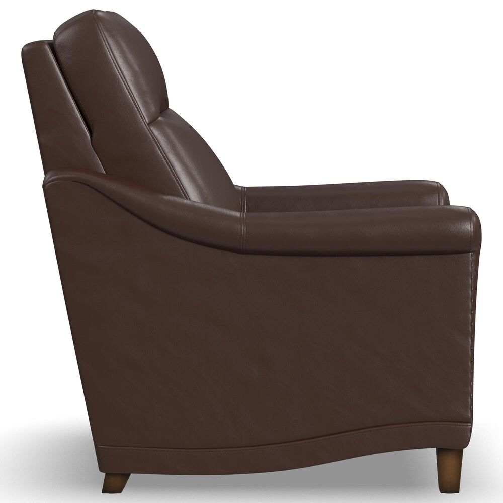 Flexsteel Elizabeth Power Recliner in Brunette, , large