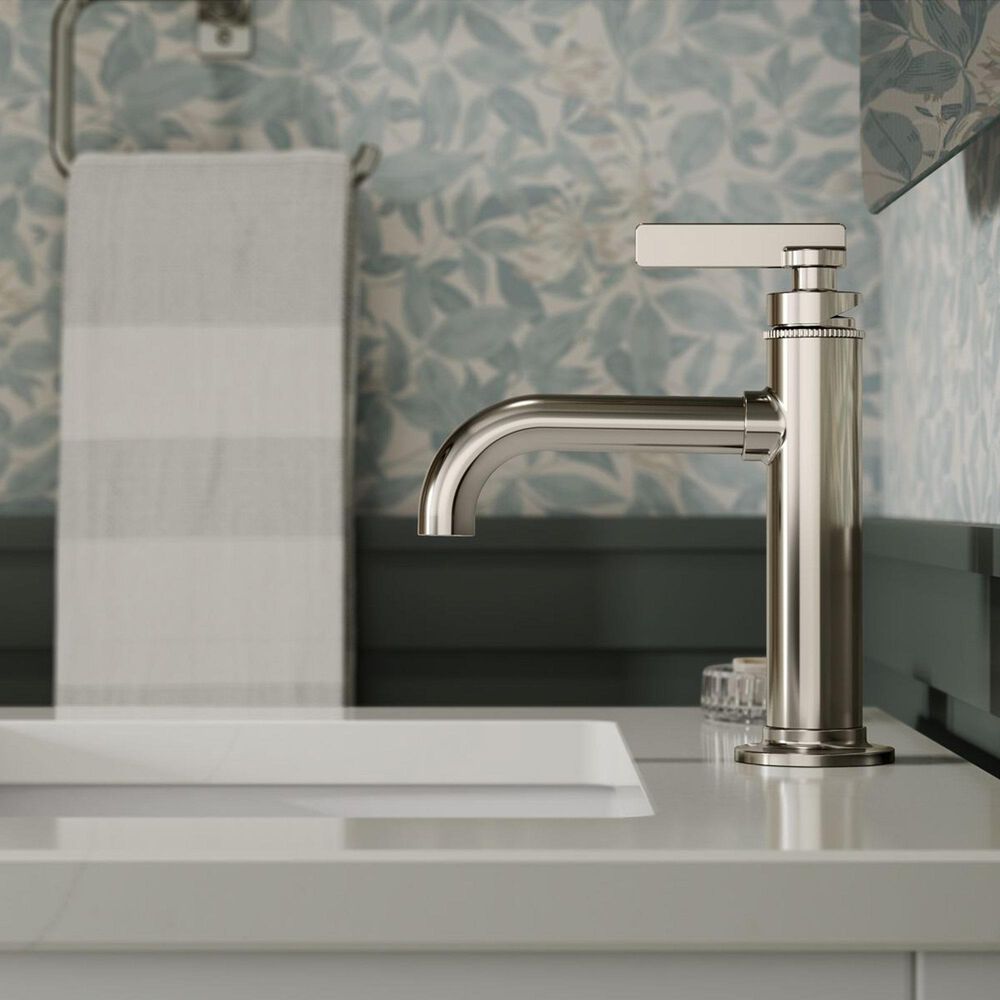 Kohler Malin 24" Single Bathroom Vanity in White with Single Hole 3 cm White Quartz Top and Rectangular Sink, , large