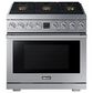 Dacor 36" Professional Dual Fuel Range in Silver Stainless Steel, , large