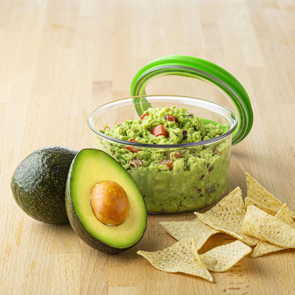 Progressive 2-Cup Guacamole ProKeeper in Clear and Green, , large
