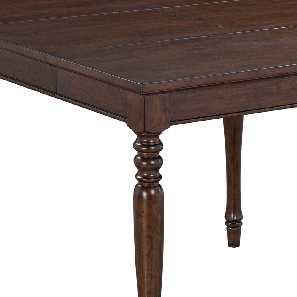 Aspenhome Furniture Cambridge Extendable Counter Height Dining Table in Classic Cherry - Table Only, , large