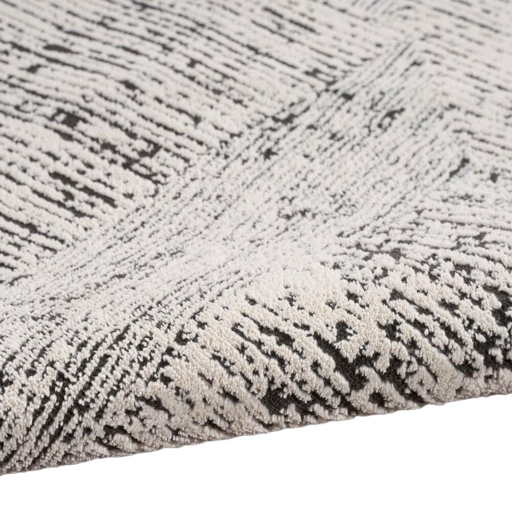 Nourison Irradiant 7&#39;10&quot; x 9&#39;10&quot; Cream and Black Area Rug, , large