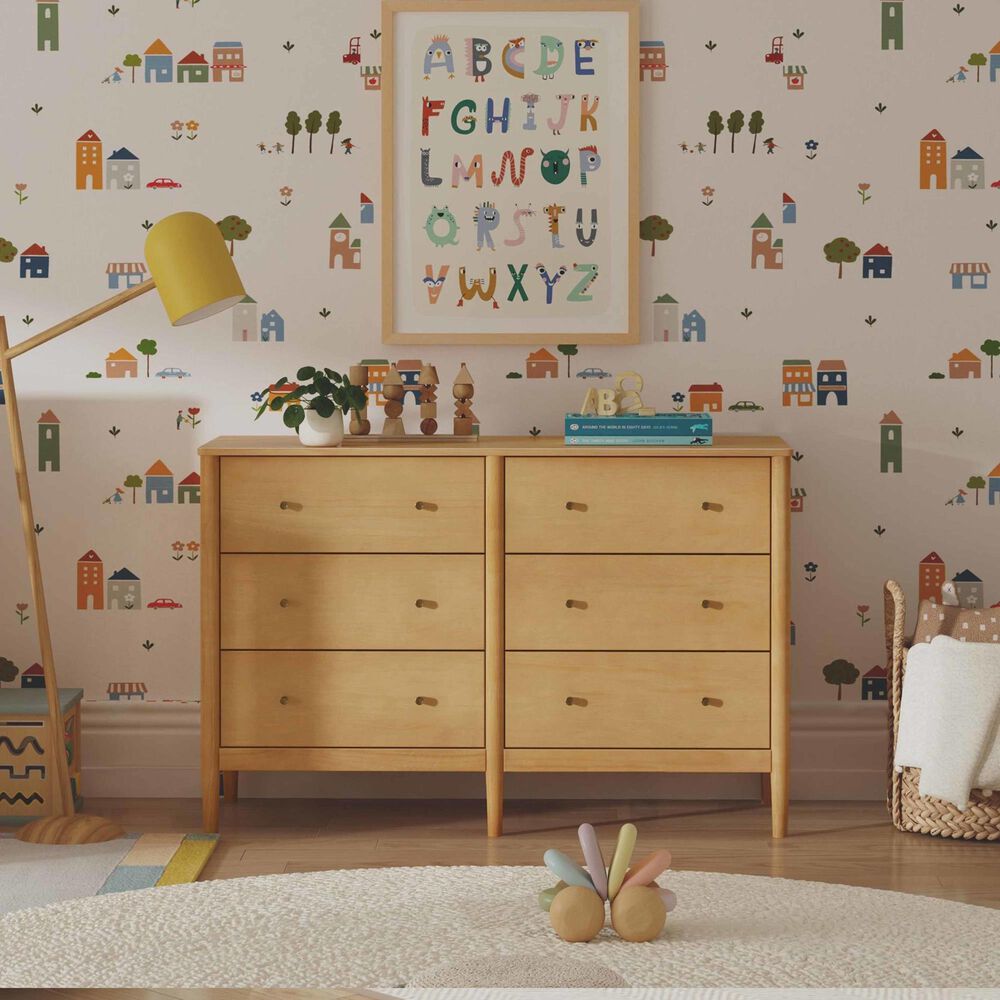 DaVinci Frem 6-Drawer Dresser in Honey, , large