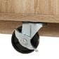 HOMLUX 83" Fluted Kitchen Island in Natural, , large