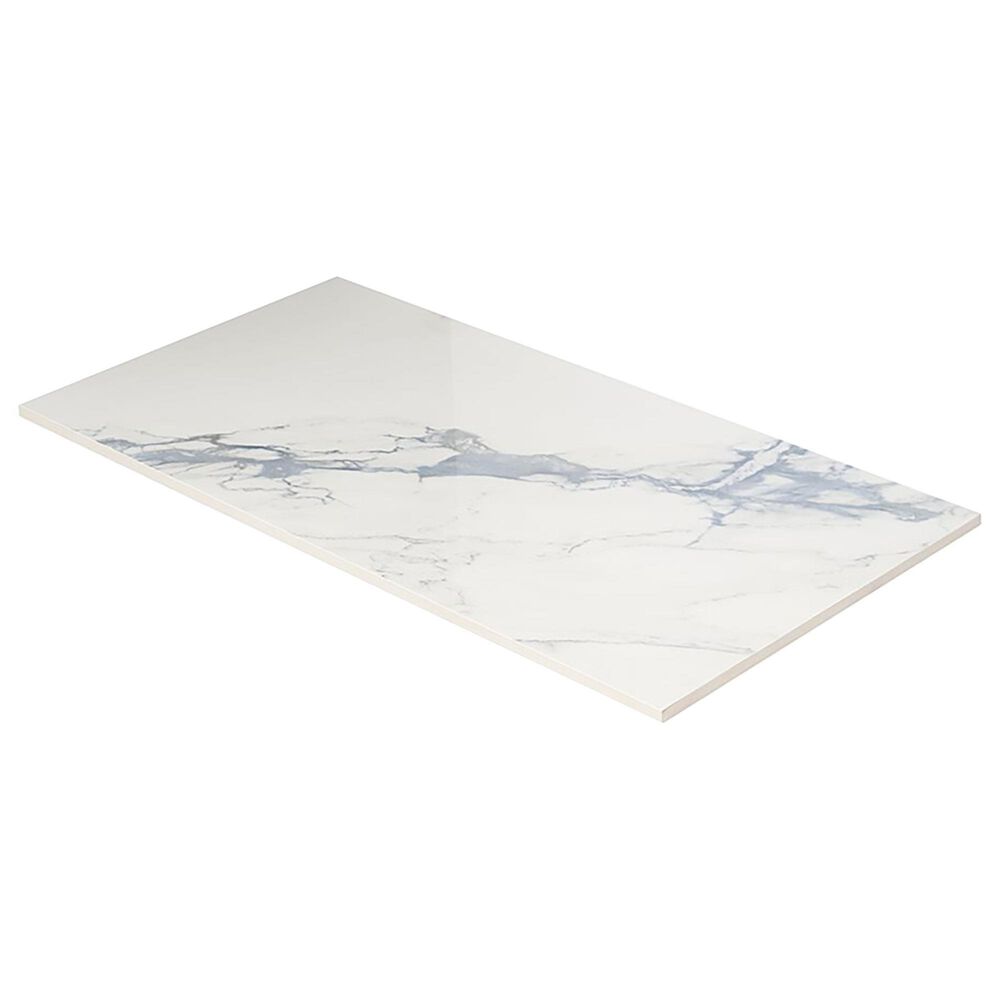 Soho Studio Calacatta Azul 12" x 24" Polished Porcelain Tile, , large