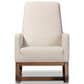 Baxton Studio Yashiya Rocking Chair in Light Beige, , large