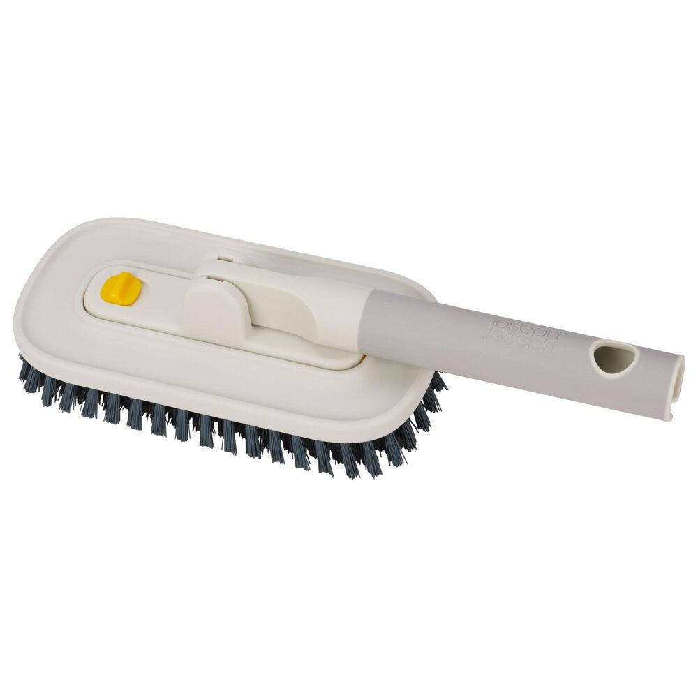 Joseph Joseph CleanTech 2-in-1 Tile Scrubber Tool in Stone, , large