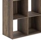 Ashley Shallifer 8-Cube Organizer in Brown, , large
