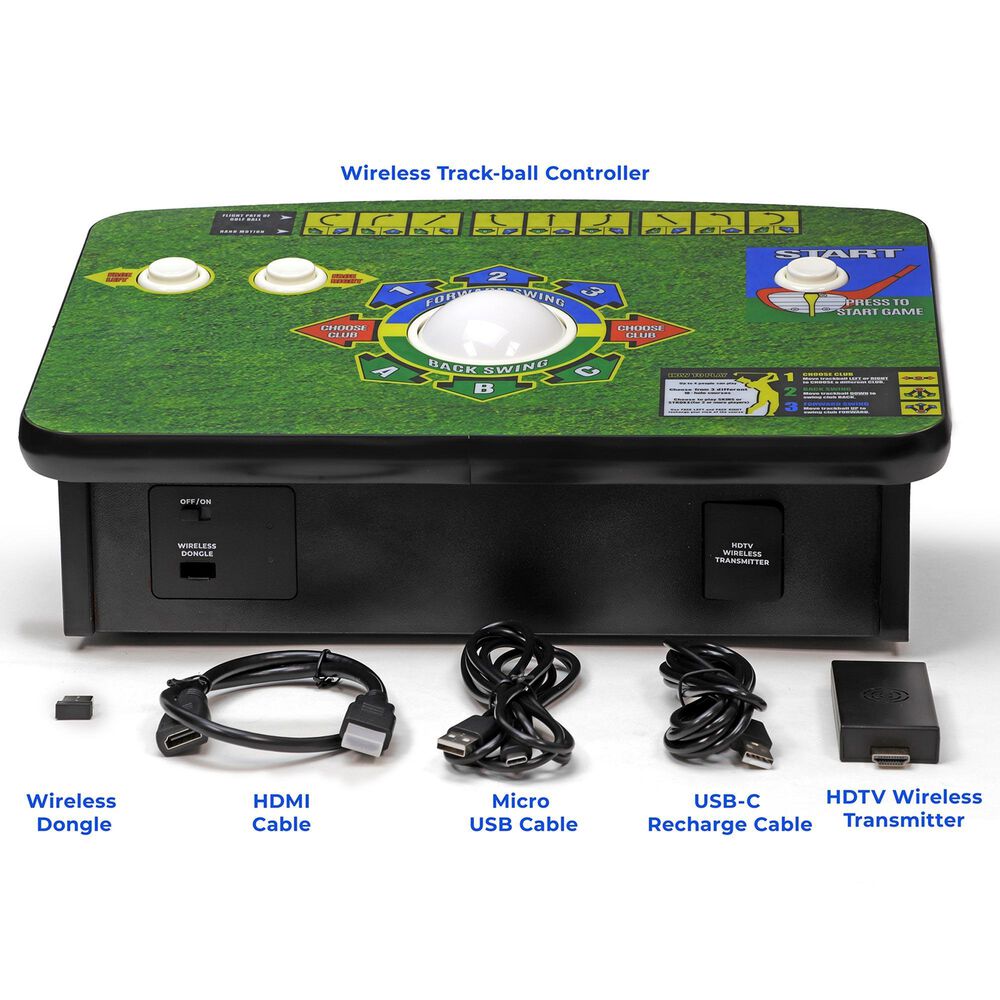 New Wave Golden Tee Plug and Play Wireless Controller in Multicolor, , large