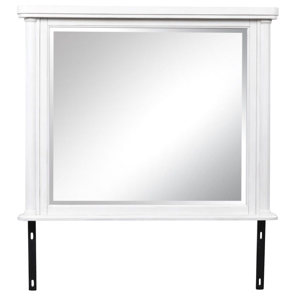 Ashley Rowlenstown 8-Drawer Dresser and Mirror in Antique White, , large