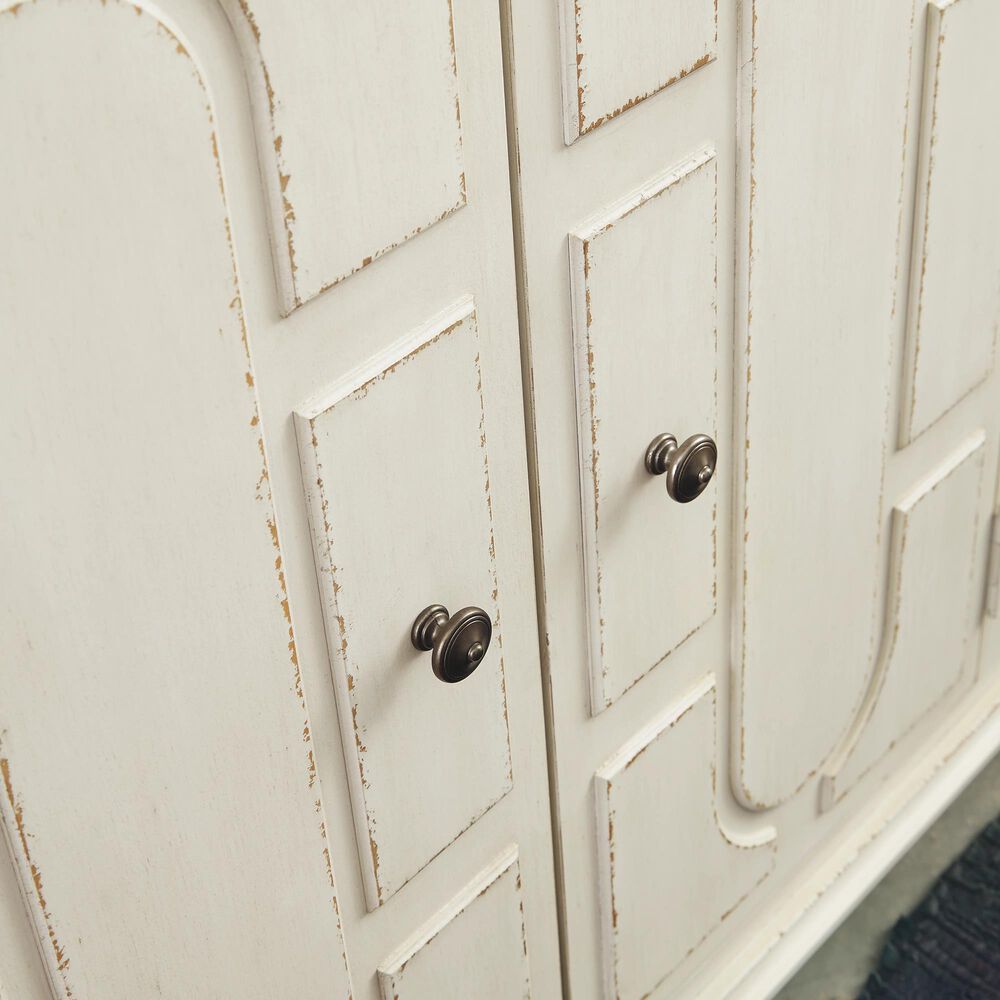 Ashley Roranville Accent Cabinet in Antique White and Brown, , large