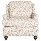 Smith Brothers Arm Chair with Shagbark Leg in Tan, , large