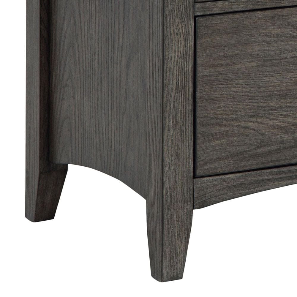 Ashley Montillan King Panel Bed and Two Nightstands in Grayish Brown, , large