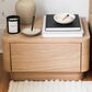 Moe"s Home Collection Round Off 1-Drawer Nightstand in Natural Oak, , large