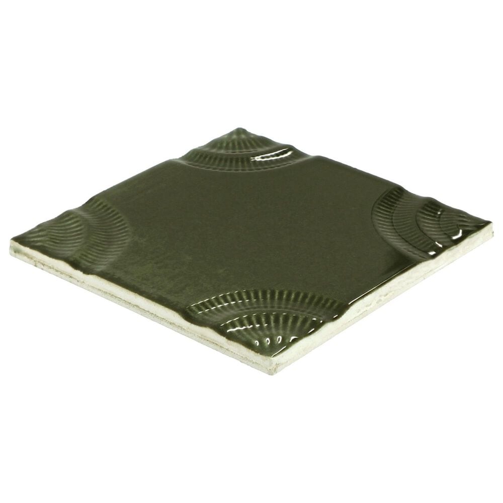 Dal-Tile Relicca Nook 4" x 4" Square Circle Ceramic Tile, , large
