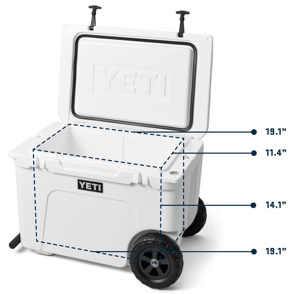 YETI Tundra Haul Wheeled Cooler in Olive, , large