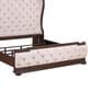 Belle Furnishings Provence Park King Upholstered Shelter Bed in Chateau Brown, , large