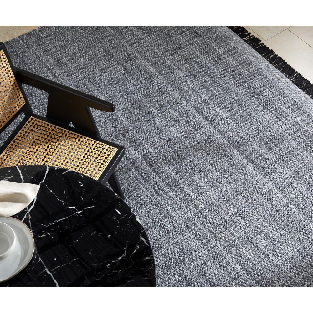 Surya Clover 8&#39; x 10&#39; Medium Grey Area Rug, , large