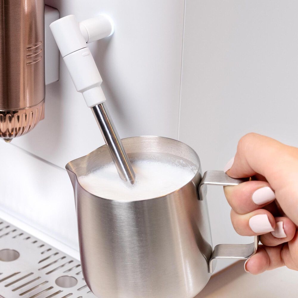 Cafe 40.5 Oz Affetto Espresso Machine in Matte White, , large