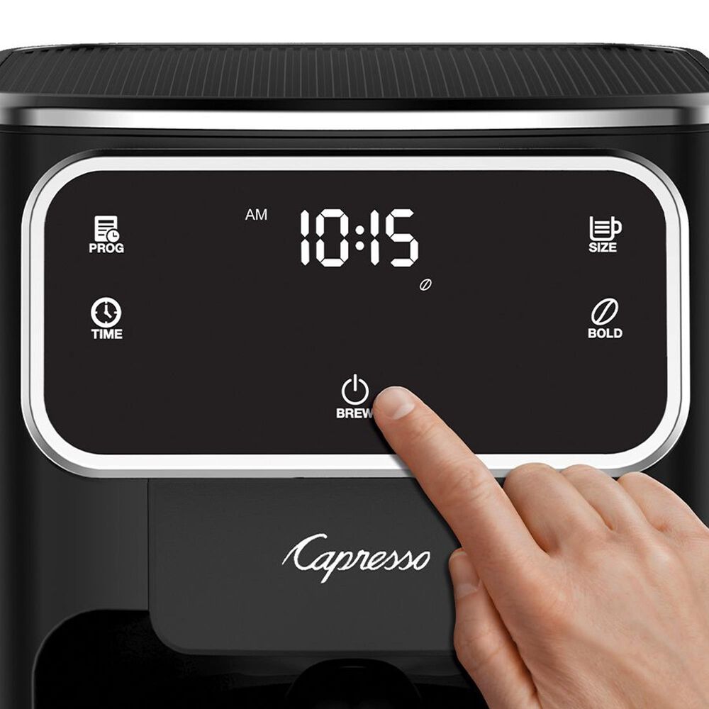 Jura 10-Cup Touchscreen Coffee Maker with Thermal Carafe in Black and Stainless Steel, , large