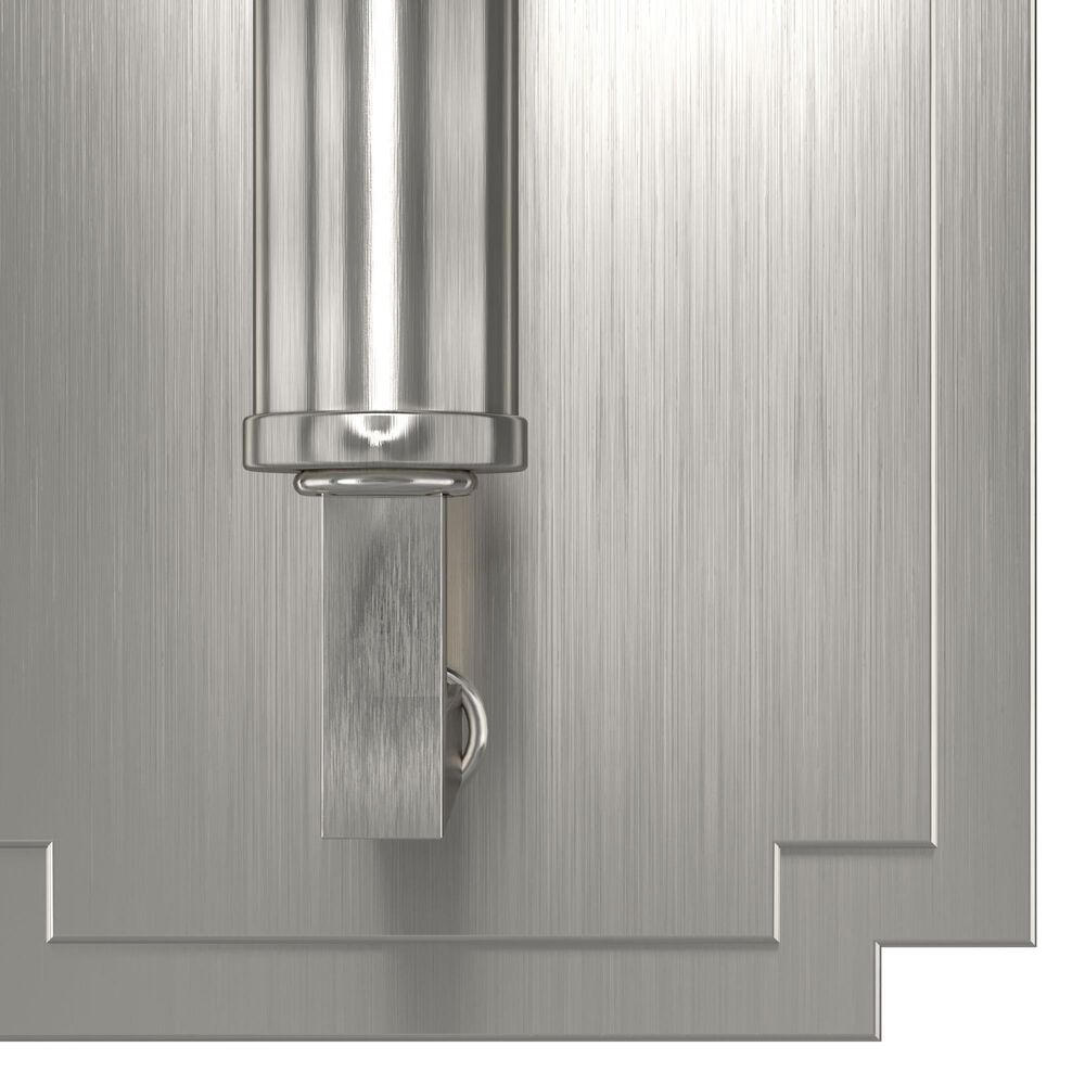 Hunter Zoanne 1-Light Wall Sconce in Brushed Nickel, , large